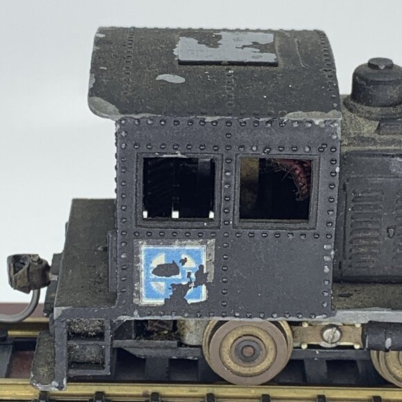 Penn Line Whitcomb D-1 HO 0-4-0 Diesel Switcher Brass Frame Zinc Body ATSF Vtg - Picture 5 of 15